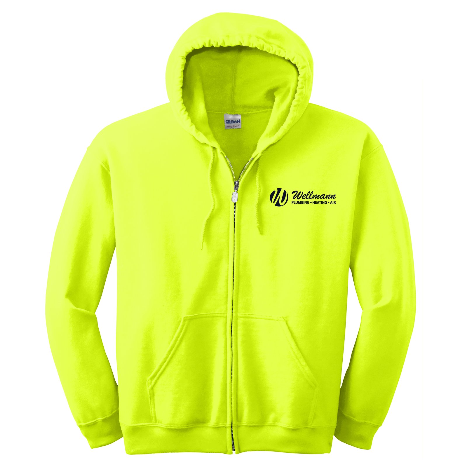 Hooded Sweatshirt Zip 50/50 | Wellmann Plumbing Heating & Air